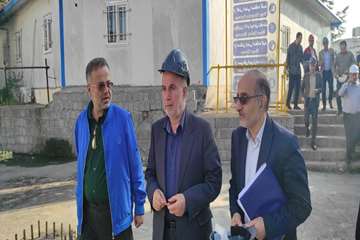 بازدید نماینده رشت و خمام در مجلس شورای اسلامی از پروژه‌های خیرساز مرکز آموزشی و درمانی پورسینا