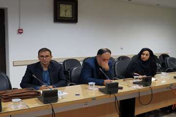 جلسه ی مشترک هیأت اجرایی و هیأت نظارت نهمین دوره  انتخابات نظام پزشکی استان