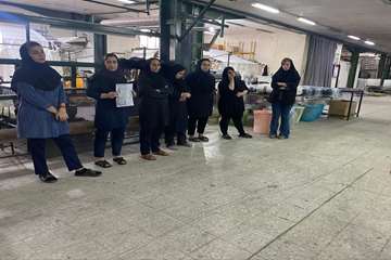  کلاس آموزشی پیشگیری و تشخیص زودهنگام سرطان در شرکت مهتاب بافت شفت