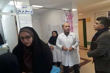 بازدید مشترک بازرسی و نظارت بر درمان