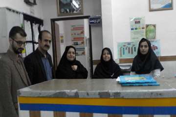 بازدید از مراکز آموزشی و درمانی در آخرین روز از تعطیلات نوروزی