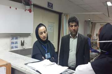 بازدید از مراکز آموزشی و درمانی در آخرین روز از تعطیلات نوروزی