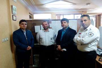 بازدید از مرکز مدیریت حوادث و فوریتهای پزشکی رشت و بیمارستان امام رضا(ع)