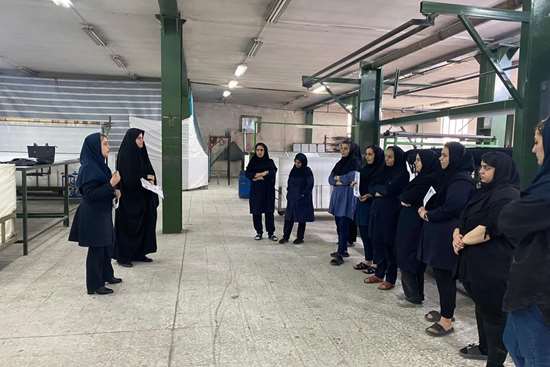  کلاس آموزشی پیشگیری و تشخیص زودهنگام سرطان در شرکت مهتاب بافت شفت 